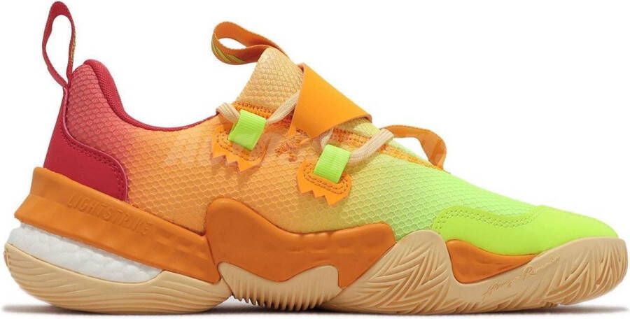 Adidas Performance Trae Young 1 De schoenen van het basketbal Gemengde volwassene Oranje