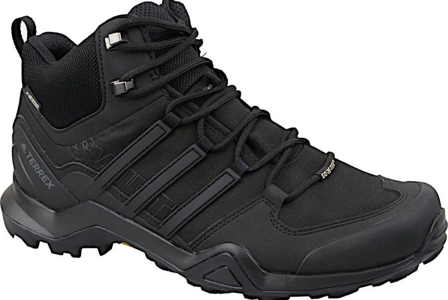Adidas TERREX Swift R2 MID GTX GORE-TEX Heren Wandelschoenen Trekking Outdoor Schoenen Zwart CM7500