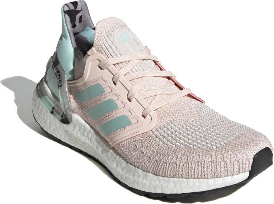 adidas Performance Ultraboost 20 W Hardloopschoenen Vrouwen Roos