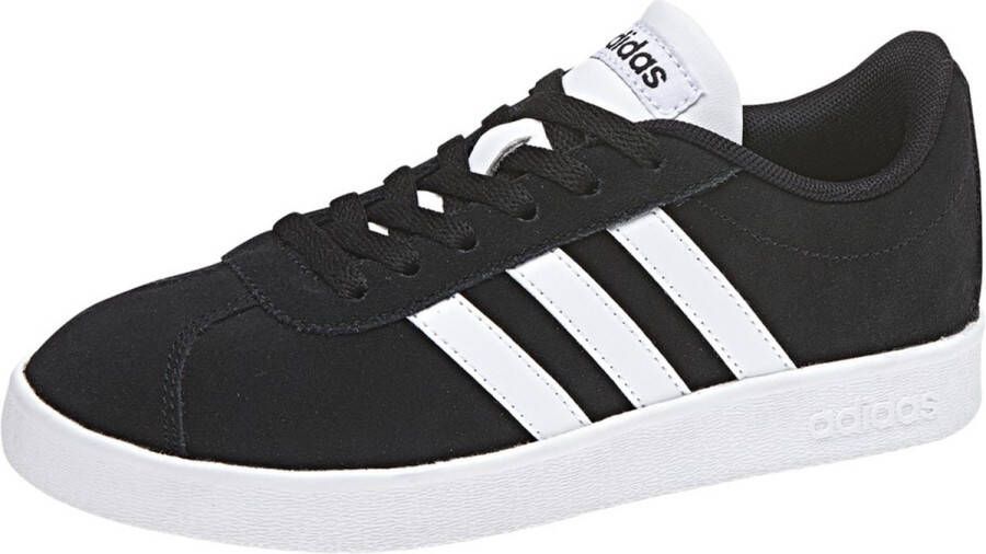 adidas Performance Vl Court 2.0 K Skateboard schoenen Jongen Zwarte