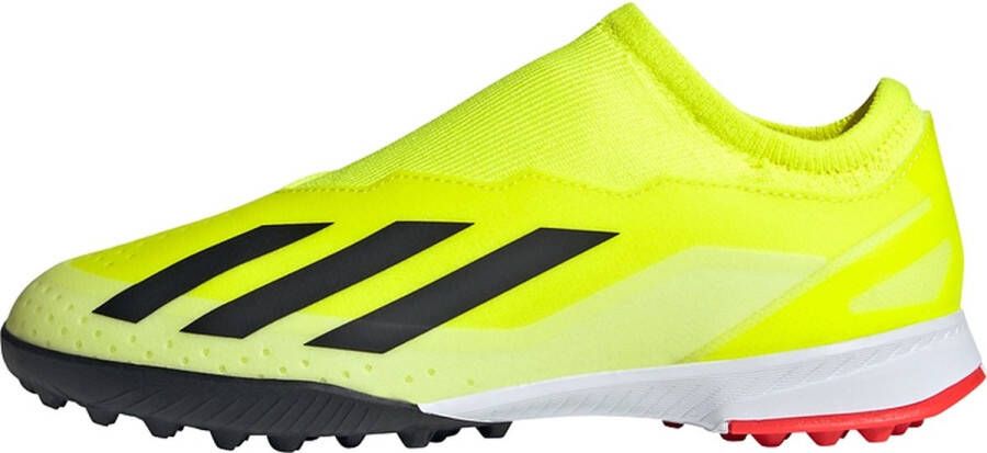 adidas Performance X Crazyfast League Laceless Turf Boots Kinderen Geel