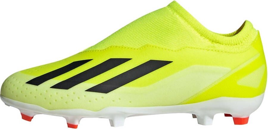 adidas Performance X Crazyfast League Veterloze Firm Ground Voetbalschoenen Kinderen Geel