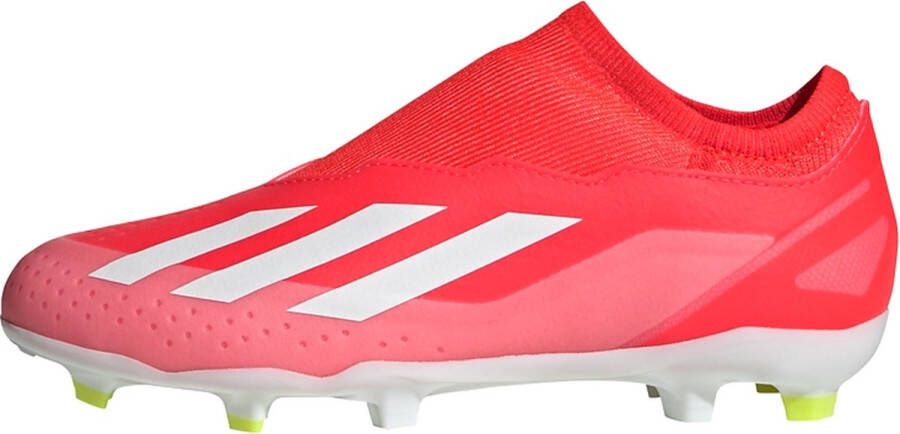 adidas Performance X Crazyfast League Veterloze Firm Ground Voetbalschoenen Kinderen Oranje