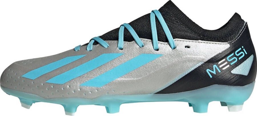 Adidas Perfor ce X Crazyfast Messi.3 Firm Ground Voetbalschoenen Unisex Zilver