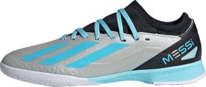 Adidas Performance X Crazyfast Messi.3 Indoor Voetbalschoenen Kinderen Zilver