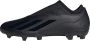 Adidas X Crazyfast.3 Veterloze Gras Voetbalschoenen (FG) Zwart Antraciet - Thumbnail 1