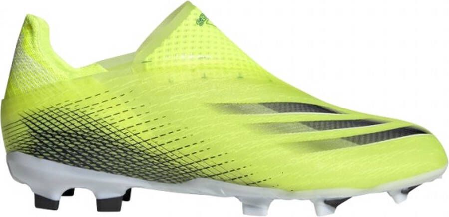 Adidas Performance X Ghosted+ Fg J De schoenen van de voetbal Kinderen Groene