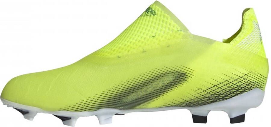 Adidas Perfor ce X Ghosted+ Fg J De schoenen van de voetbal Kinderen Groene