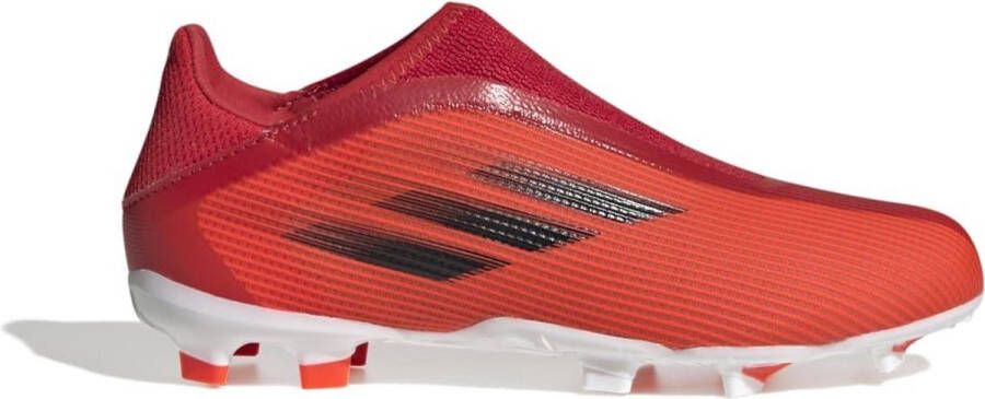 adidas Performance X Speedflow.3 Ll Fg J De schoenen van de voetbal Gemengd kind Rode