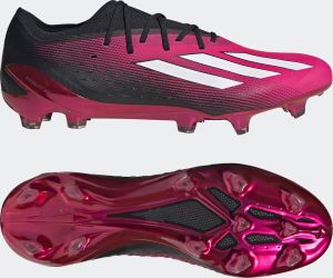 Adidas Performance X Speedportal.1 Firm Ground Voetbalschoenen Unisex Roze