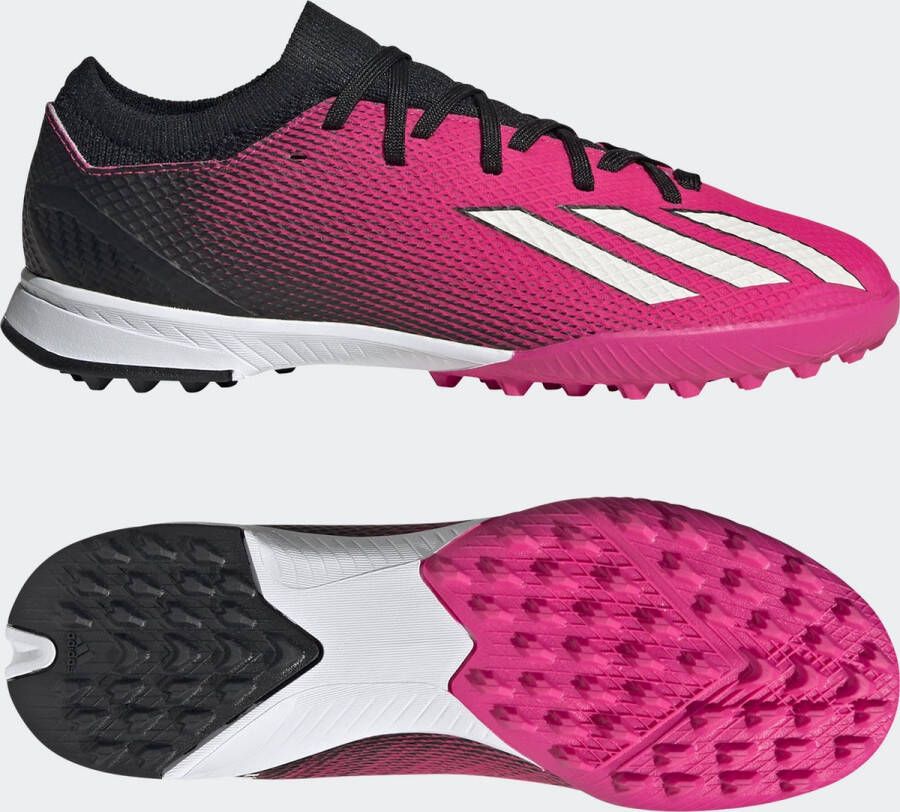 Adidas Perfor ce X Speedportal.3 Turf Voetbalschoenen Kinderen Roze