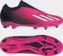 Adidas Perfor ce X Speedportal.3 Veterloze Firm Ground Voetbalschoenen Unisex Roze - Thumbnail 1