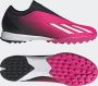 Adidas Performance X Speedportal.3 Veterloze Turf Voetbalschoenen Unisex Roze - Thumbnail 1