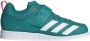 Adidas Powerlift 5 Gewichthefschoenen Groen 2 3 - Thumbnail 1