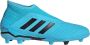 Adidas predator 19.3 laceless fg voetbalschoenen blauw kinderen - Thumbnail 1