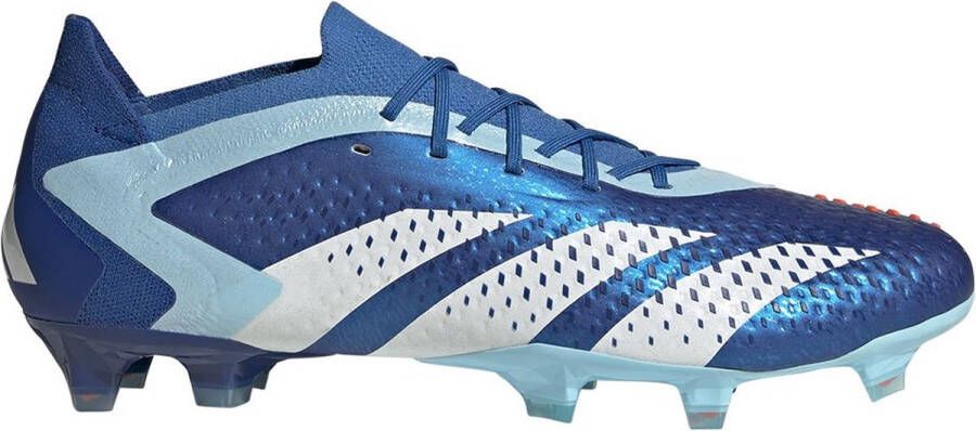 Adidas Predator Accuracy.1 Low Gras Voetbalschoenen (FG) Blauw Lichtblauw Wit