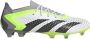 Adidas Predator Accuracy.1 Low Gras Voetbalschoenen (FG) Wit Grijs Felgeel Zwart - Thumbnail 1