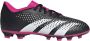 Adidas Predator Accuracy.4 Gras Kunstgras Voetbalschoenen (FxG) Kids Zwart Wit Roze - Thumbnail 2