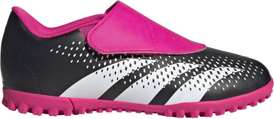 Adidas Predator Accuracy.4 Vel Tf Voetbalschoenen Voor Kinderen Zwart Roze