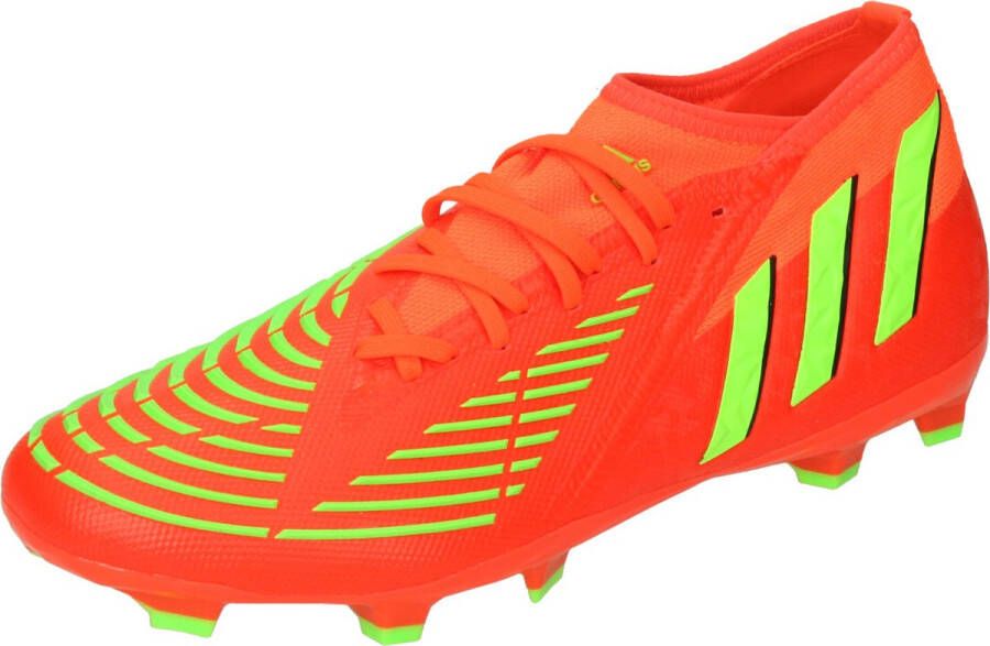 Adidas Predator Edge.2 Firm Ground Voetbalschoenen Solar Red Solar Green Core Black Dames - Foto 3