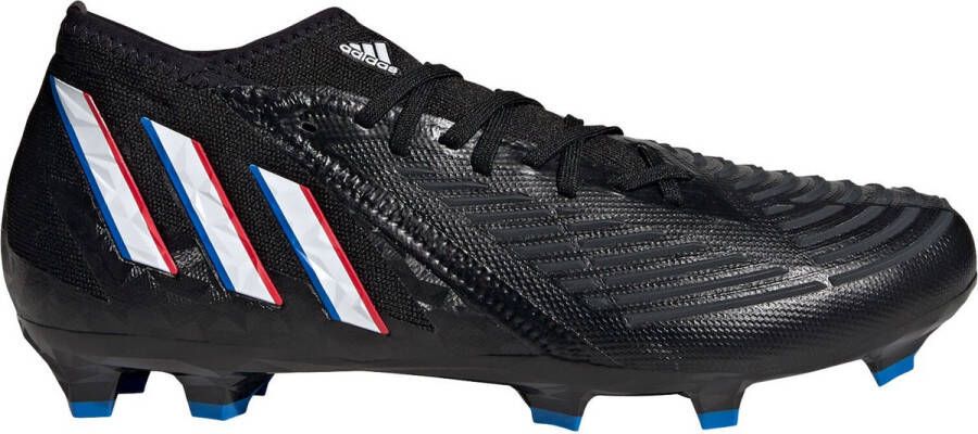 Adidas Predator Edge.2 Firm Ground Voetbalschoenen Core Black Cloud White Vivid Red Dames