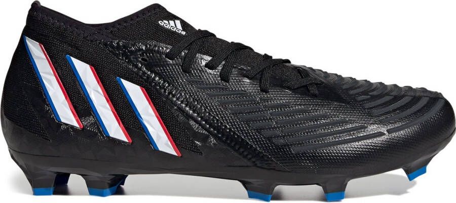 Adidas Predator Edge.2 Firm Ground Voetbalschoenen Core Black Cloud White Vivid Red