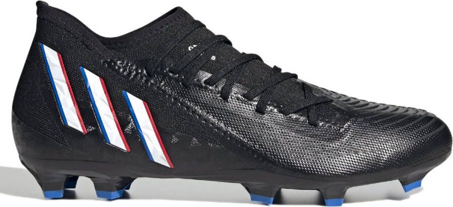 Adidas Predator Edge.3 Firm Ground Voetbalschoenen Core Black Cloud White Vivid Red Dames - Foto 2