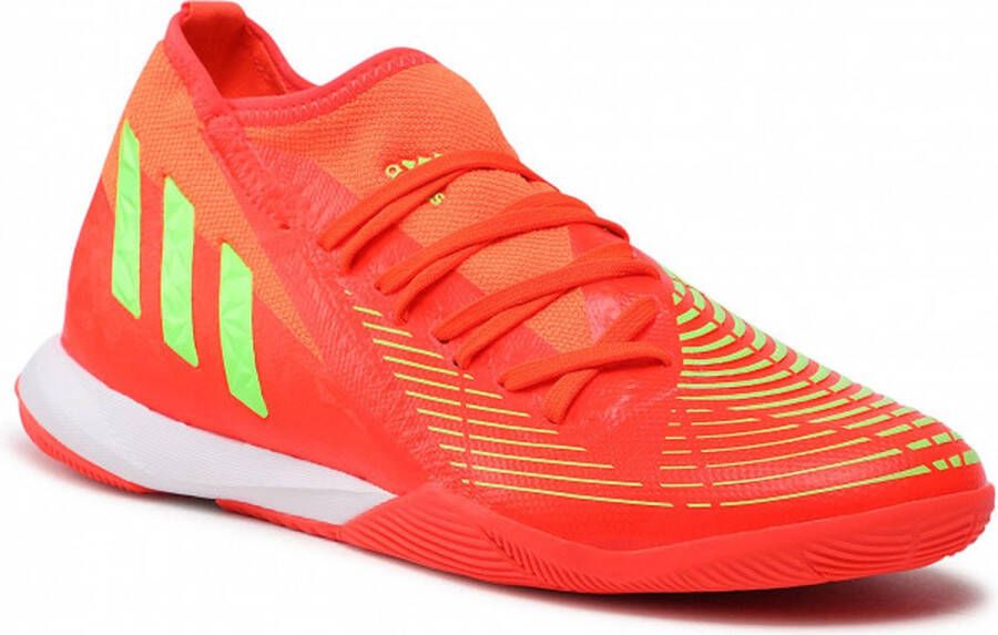 Adidas Predator Edge.3 Zaalvoetbalschoenen (IN) Rood Groen