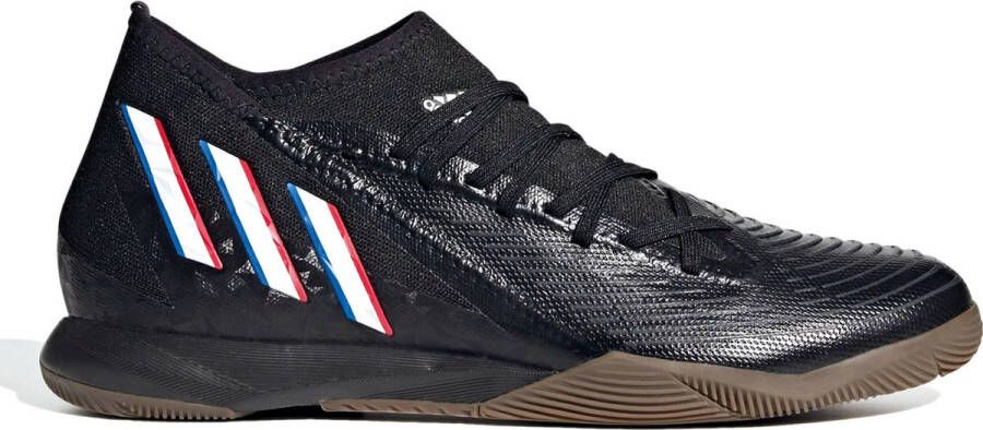 Adidas Predator Edge.3 Zaalvoetbalschoenen (IN) Zwart Wit Rood
