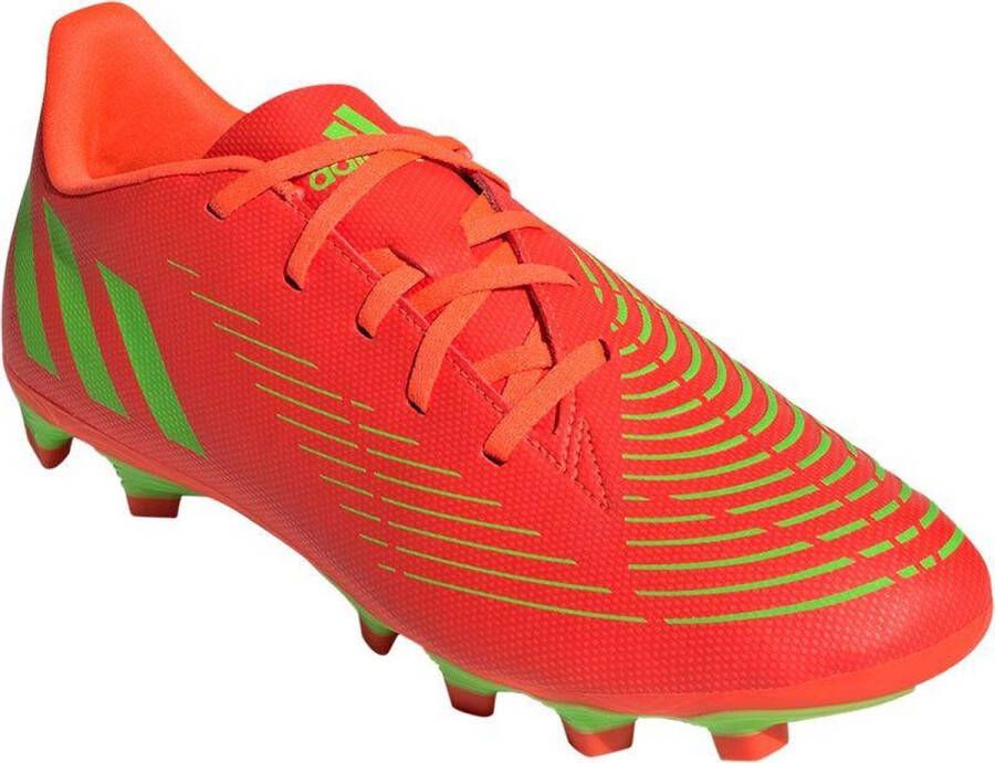Adidas Perfor ce Predator Edge.4 FxG Sr. voetbalschoenen rood limegroen