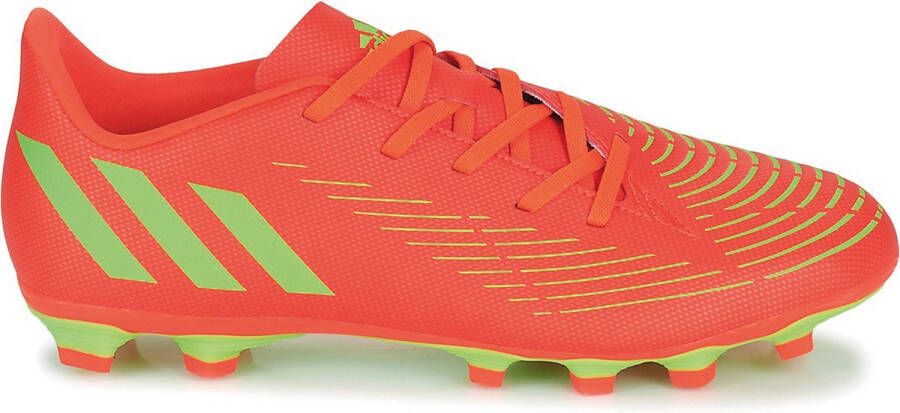 Adidas Perfor ce Predator Edge.4 FxG Sr. voetbalschoenen rood limegroen - Foto 3