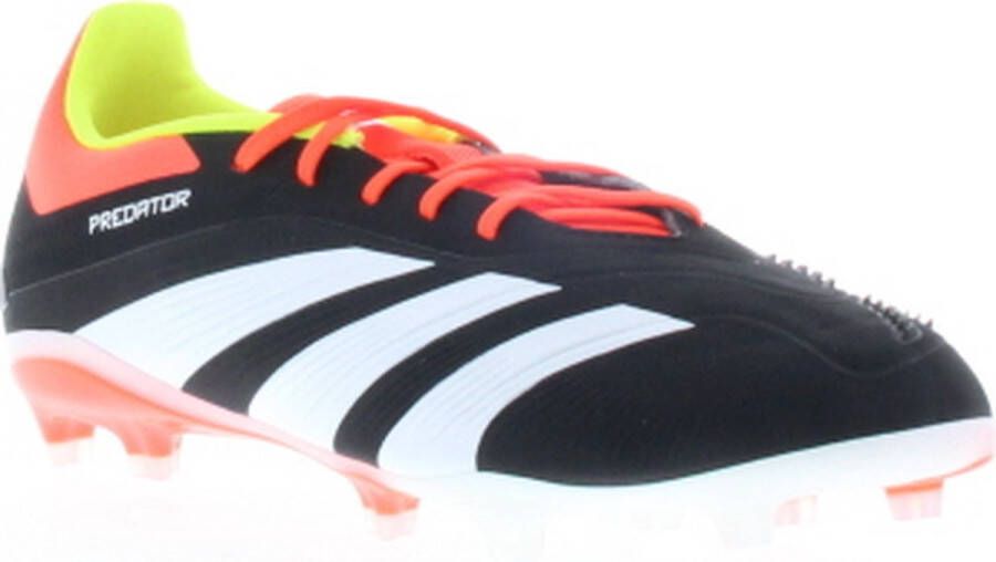 Adidas predator elite fg j Voetbal schoen firm ground jongens Black Black White