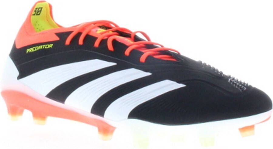 Adidas predator elite l fg Voetbal schoen fg Black Black White