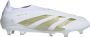 Adidas Predator Elite Veterloze Gras Voetbalschoenen (FG) Wit Goud - Thumbnail 1