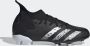 Adidas Kids adidas Predator Freak.3 Gras Voetbalschoenen(FG)Kids Zwart Wit Zwart - Thumbnail 2