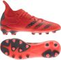 Adidas Kids adidas Predator Freak.3 Gras Kunstgras Voetbalschoenen (MG) Kids Rood Zwart Rood - Thumbnail 3