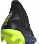 Adidas Performance Predator Freak.3 FG Sr. voetbalschoenen zwart wit geel - Thumbnail 4