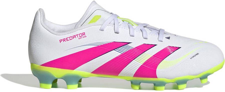 Adidas Predator League Mg Kinder Voetbalschoenen Wit
