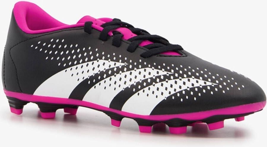 Adidas Performance Predator Accuracy.4 FxG Sr. voetbalschoenen zwart wit fuchsia - Foto 2