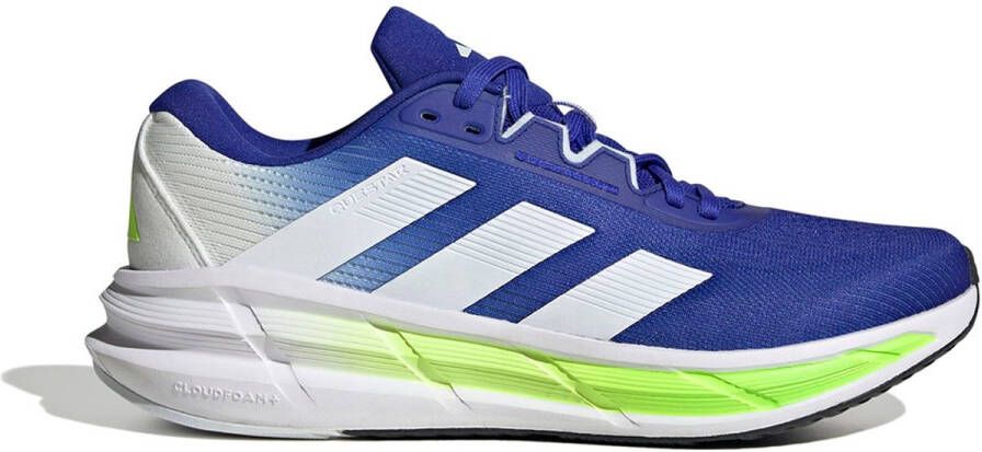 Adidas Questar 3 Hardloopschoenen Blauw 2 3 Man