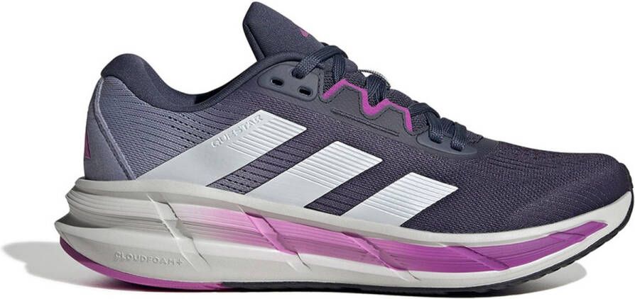 Adidas Questar 3 Hardloopschoenen Blauw 2 3 Vrouw