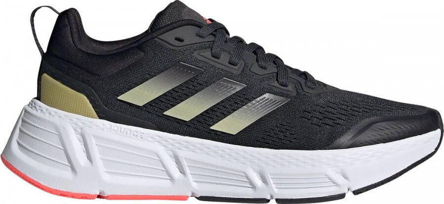 Adidas questar hardloopschoenen zwart wit dames
