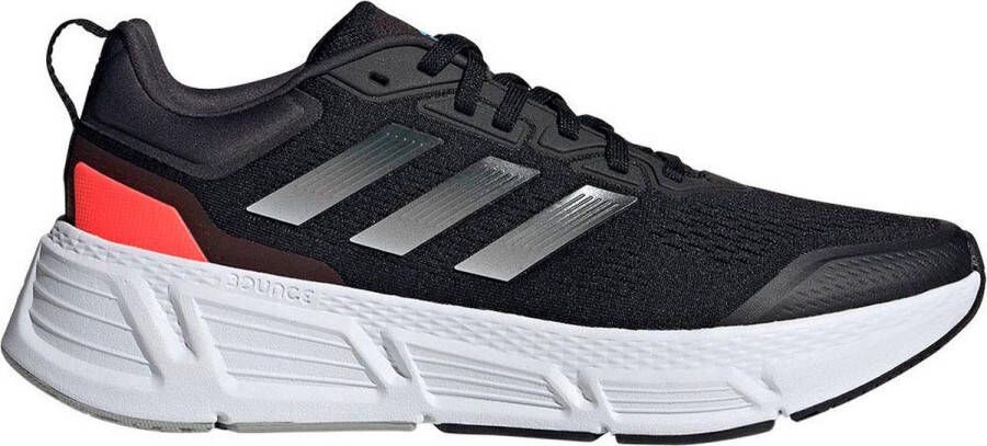 Adidas Performance Questar hardloopschoenen Questar zwart antraciet mat zilver