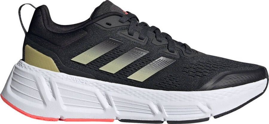 Adidas questar hardloopschoenen zwart wit