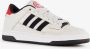 Adidas Rapid Court Low kinder sneakers grijs rood - Thumbnail 1