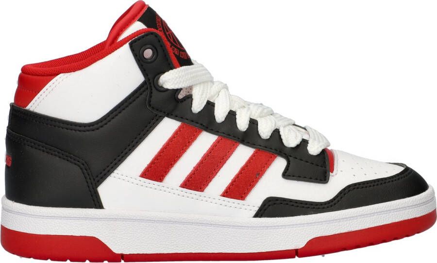 Adidas Rapid Court Mid Sneakers zwart Synthetisch