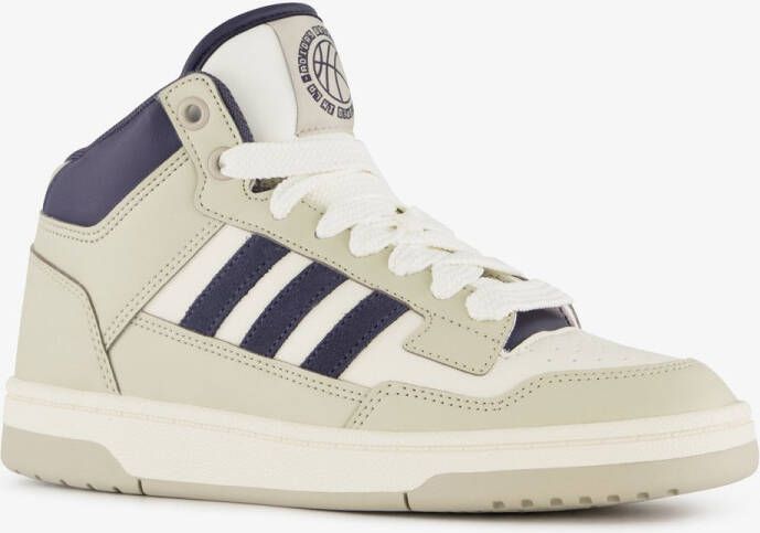 Adidas Rapid Court Mid jongens sneakers grijs blauw 1 3 Uitneembare zool