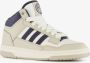 Adidas Rapid Court Mid jongens sneakers grijs blauw 1 3 Uitneembare zool - Thumbnail 1