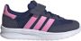 Adidas Sportswear Run 70s 2.0 sneakers donkerbblauw roze zwart - Thumbnail 2