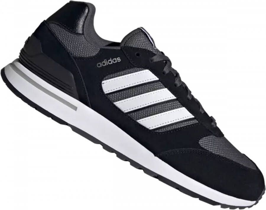 Adidas Tijdloze Sneakers met Hoge Grip Rubberen Zool Black Heren